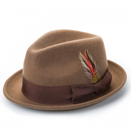 Luxury Handmade Trilby Stylish Mens Dress Australian Fidora French Wool Fur Felt Italian Jazz Fedora Hat Woolen Hat Classic Luxury Handmade Trilby Stylish Mens Dress Australian Fidora French Wool Fur Felt Italian Jazz Fedora Hat Woolen Hat Classic