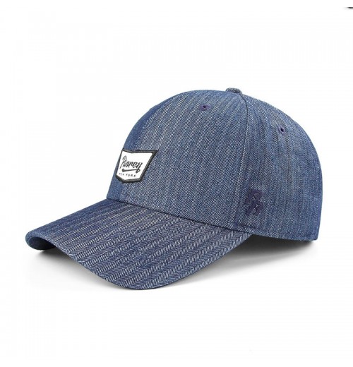 Custom Unisex Baseball Cap Adjustable Truckers Pinstriped Striped Classic Blue Hat Custom Unisex Baseball Cap Adjustable Truckers Pinstriped Striped Classic Blue Hat